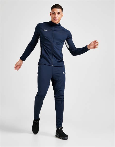 Nike academy tracksuit blue